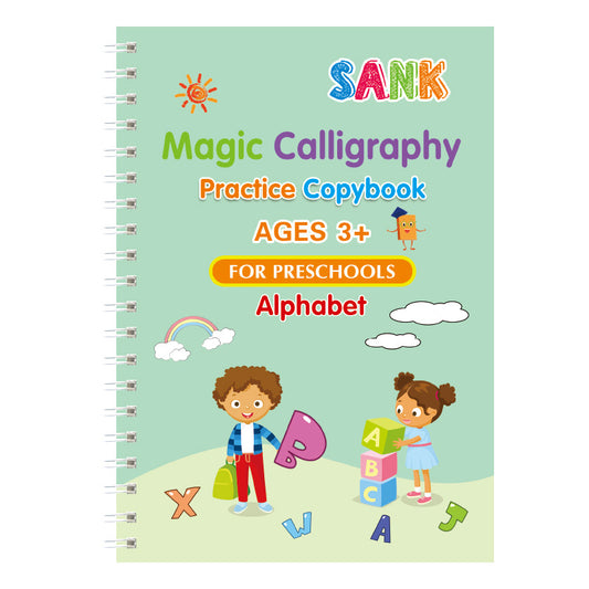 Reusable Hand Writing Practice Books Calligraphy Tracing Magic Practice Copy Book Kids Gift Students Gifts